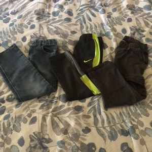 Nike, Tea, Ruff Hewn Boys pants bundle